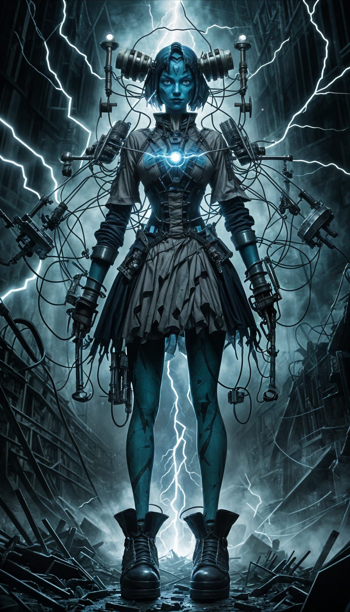 Monster Ahsoka as Frankenstein's Monster