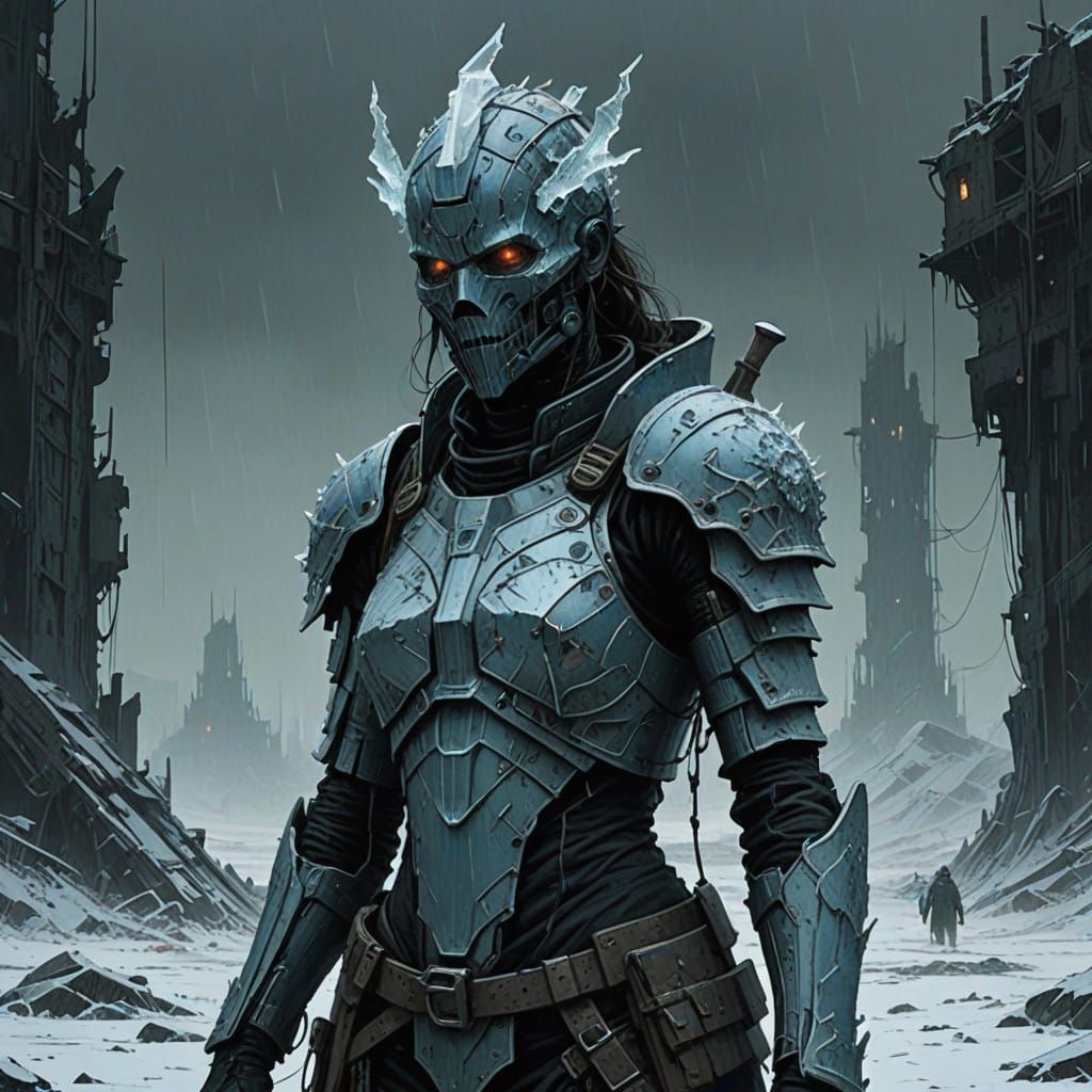 Frost Maiden Defies Ruin in Dark, Gothic Post-Apocalyptic La...