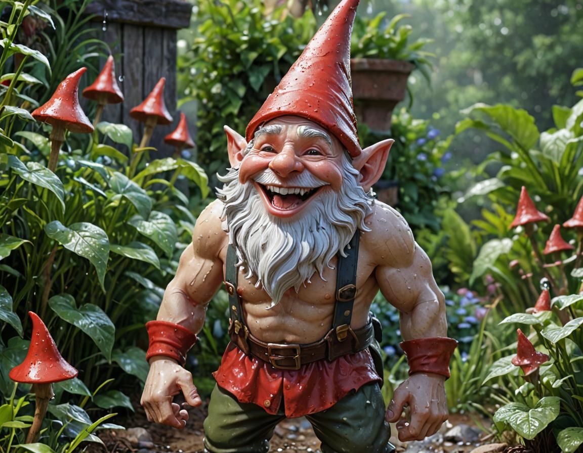 Jacked gnome