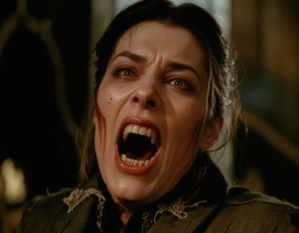 Dark Fantasy Vampire Portrait of Lois Lane