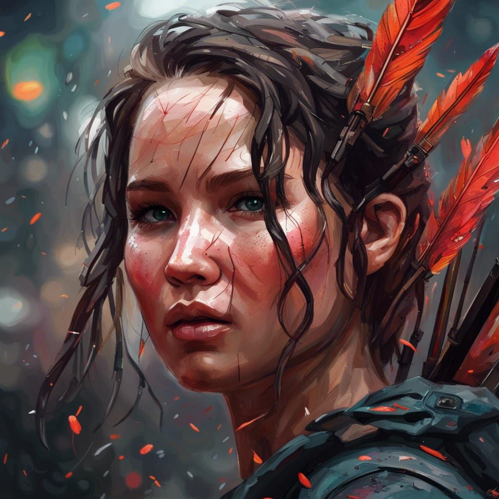 Detailed Portrait of a Gorgeous Woman in Fantasy Art Style