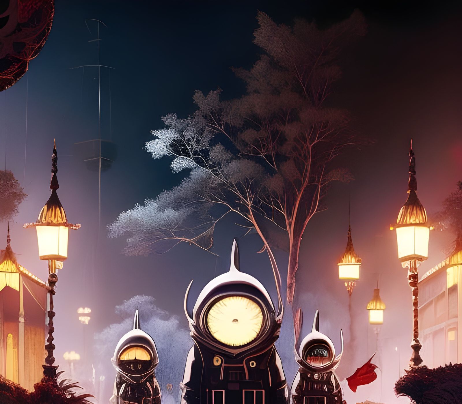 White Rabbit in Mysterious Town: 3D Comic Animation