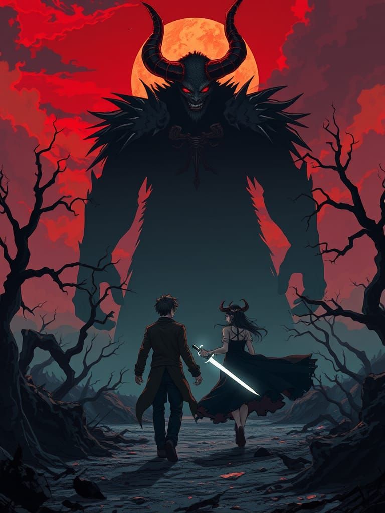 Amidst Fiery Skies, a Young Couple Faces Demonic Oppression