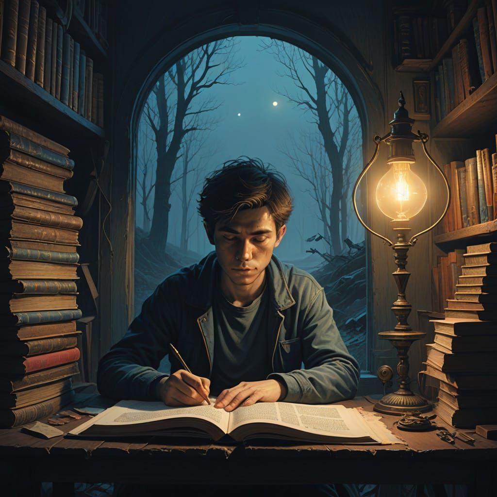 Mysterious Boy Lost in a World of Wonder