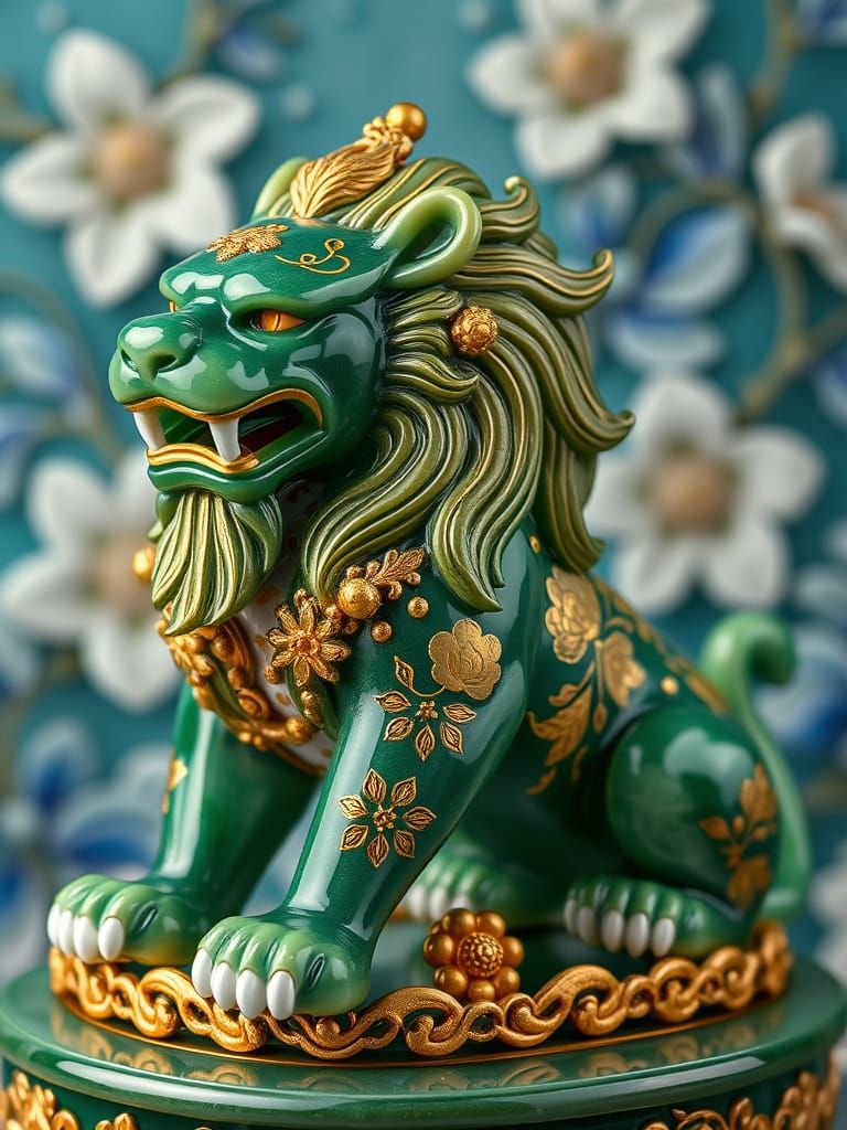 Jade Lion, for protection