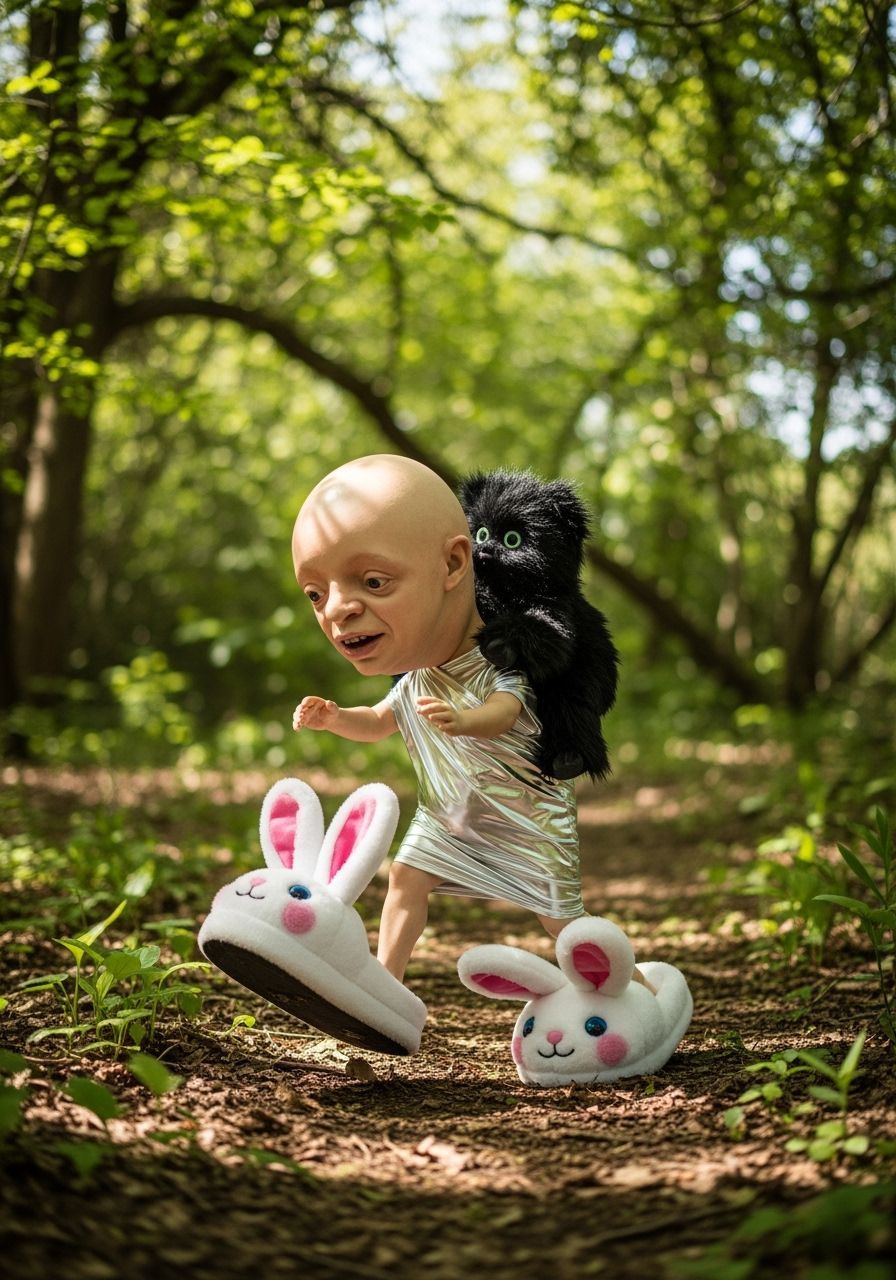 Loony-Buns in Spite of Furry Gothfather in the Understorey