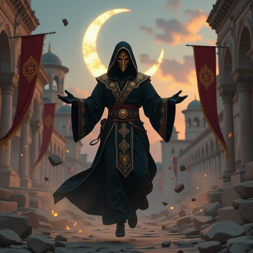 Psycho Mantis in Ottoman Ritual Robe