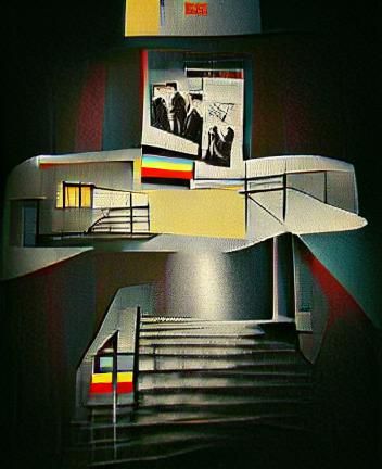 Bauhaus Poster Art Concept
