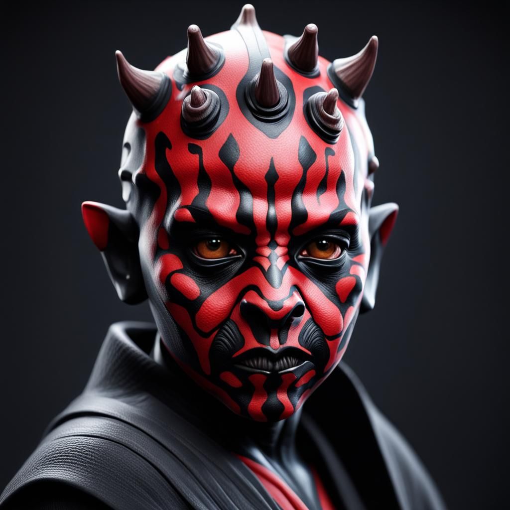 Hyperrealistic Darth Maul Baby in 64k Resolution