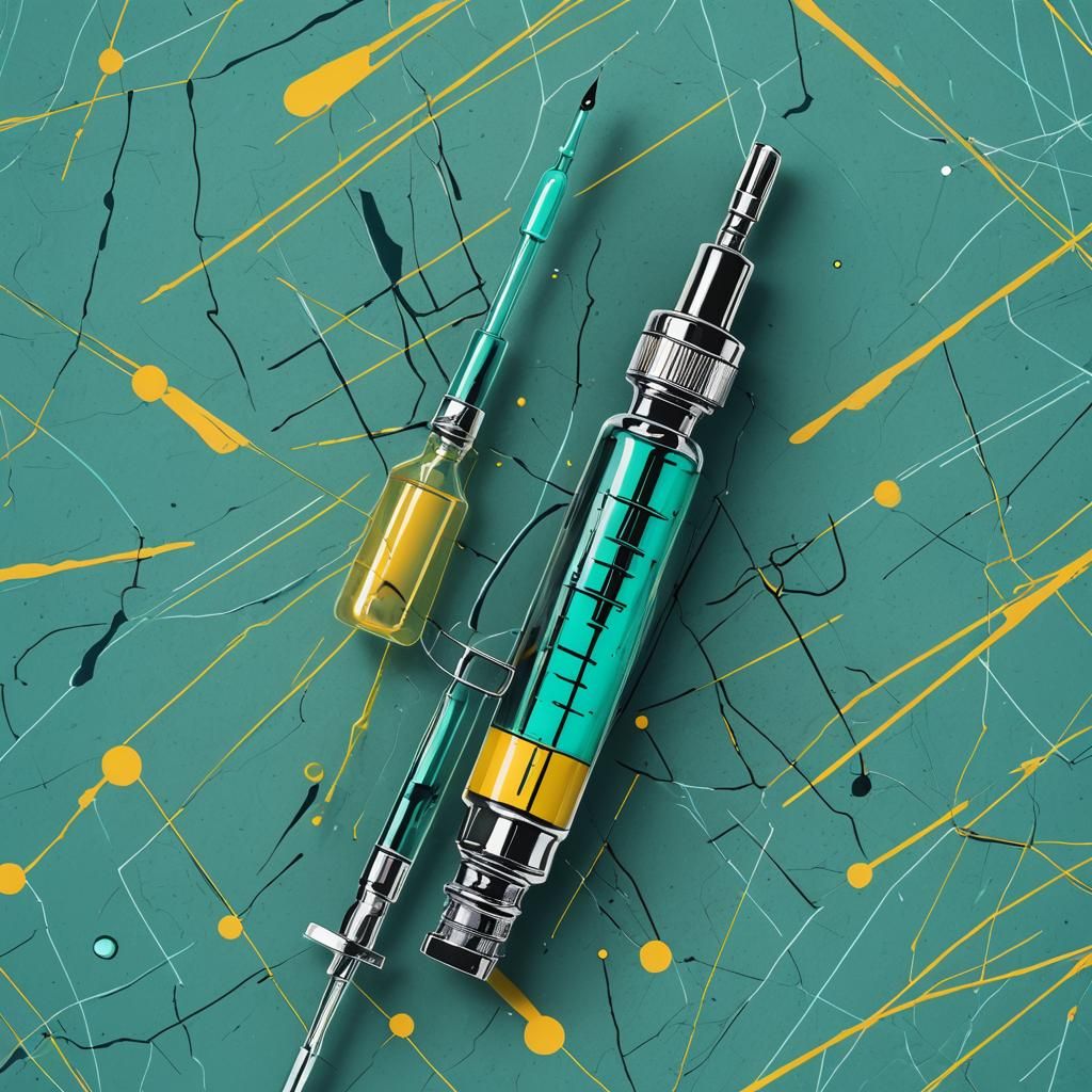 Serum Against Paranoia: Digital Art in Futuristic Style