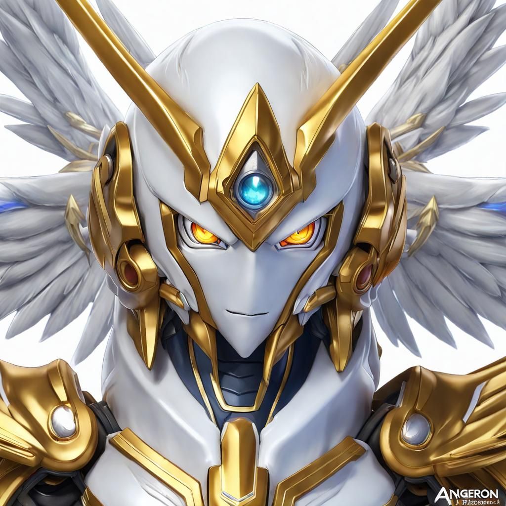 Detailed Angemon Portrait, Fantasy Art Masterpiece