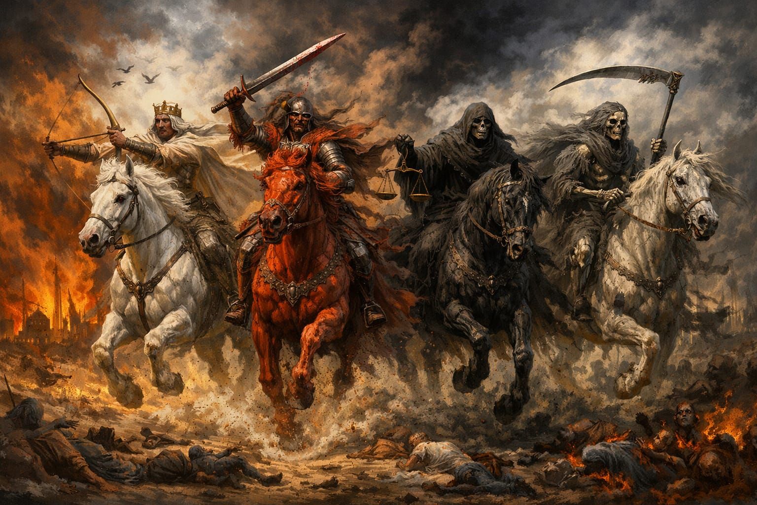 Four Horsemen of the Apocalypse Revealed