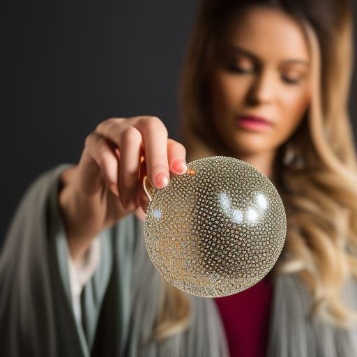 Magician and Crystal Ball Digital Art
