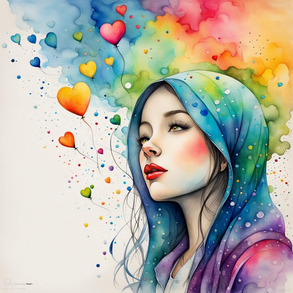 Watercolor Illustration: Loss and Eternal Protection