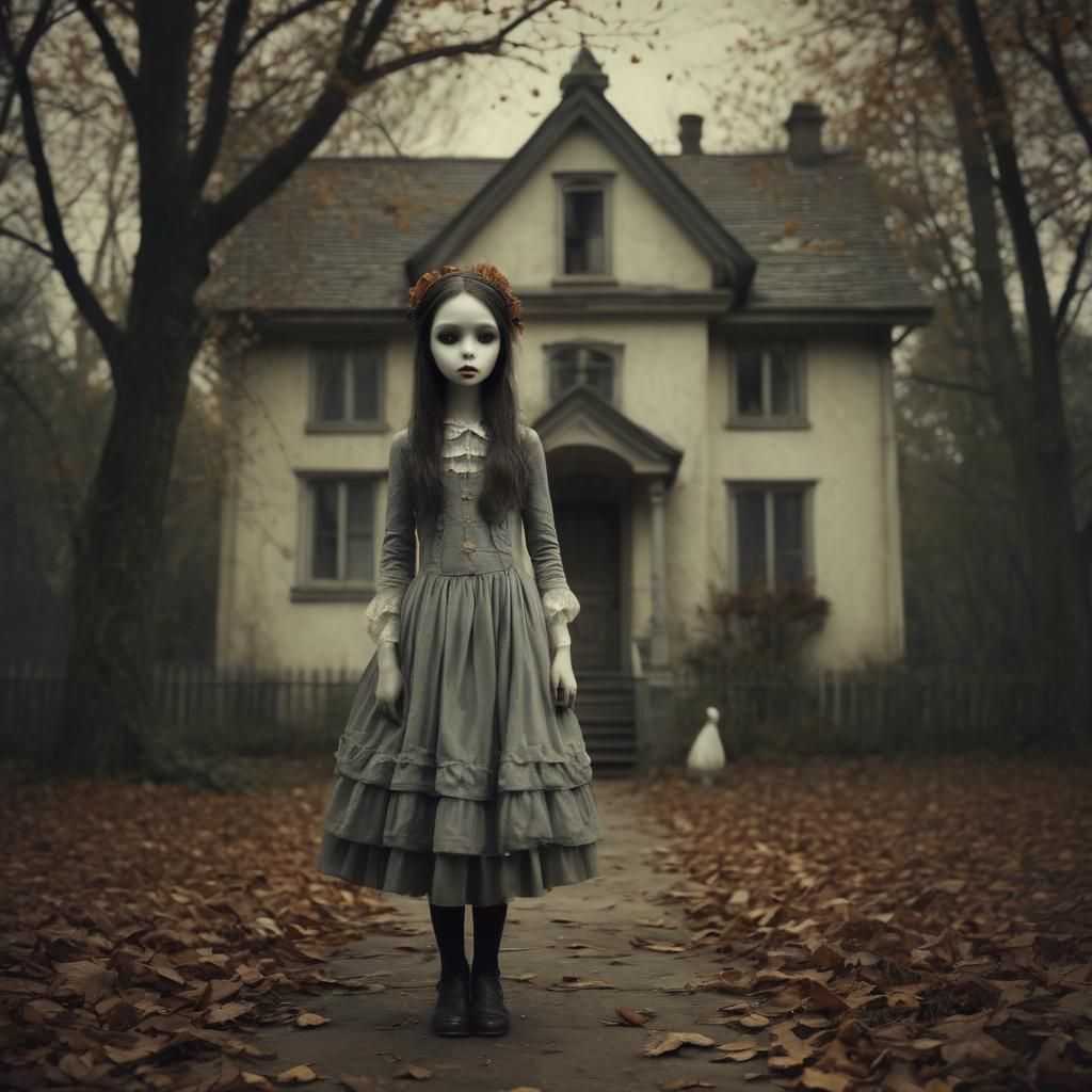 Autumnal Arrival: A Ghostly Encounter