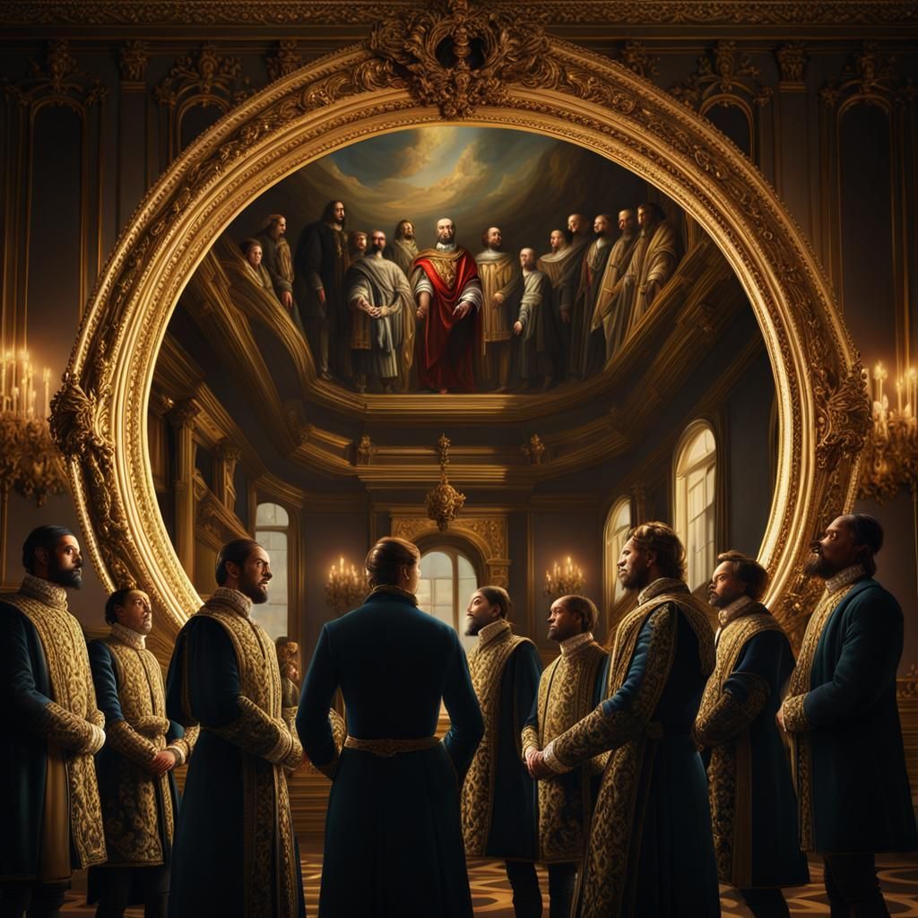 Renaissance Kings in a Circle: Baroque Portrait