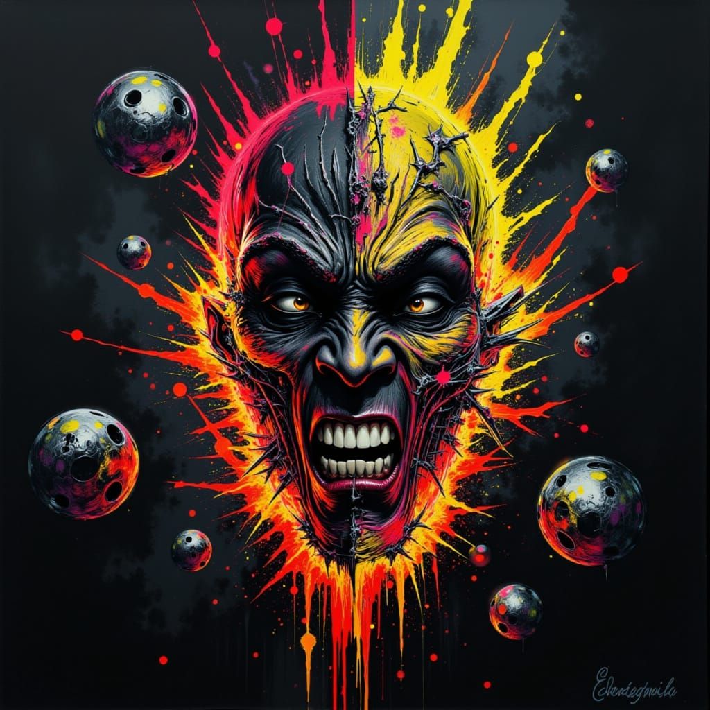 Explosive Personality Art