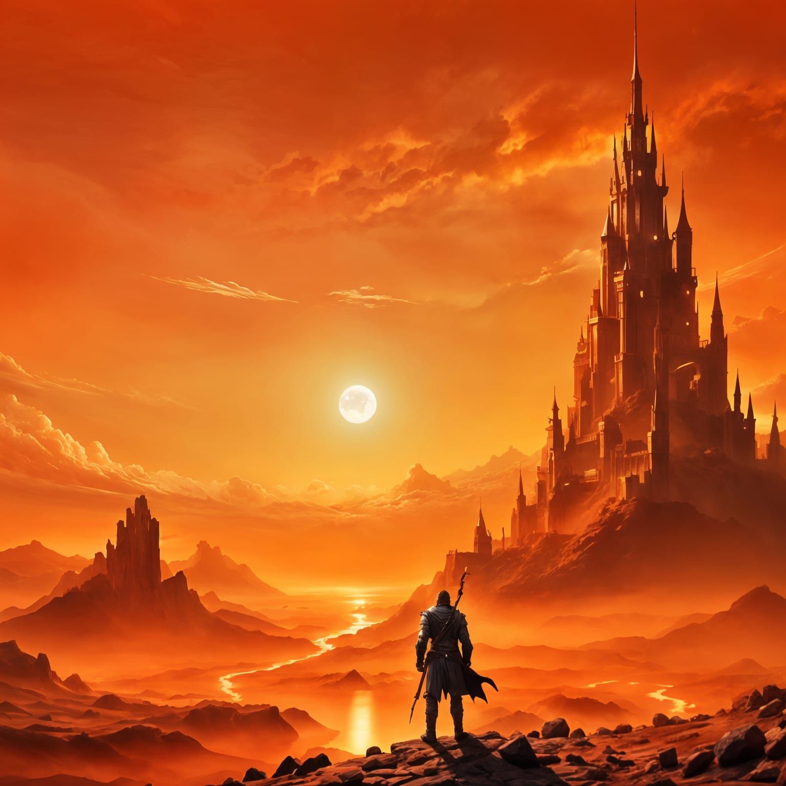 Epic Cinematic Digital Matte Painting