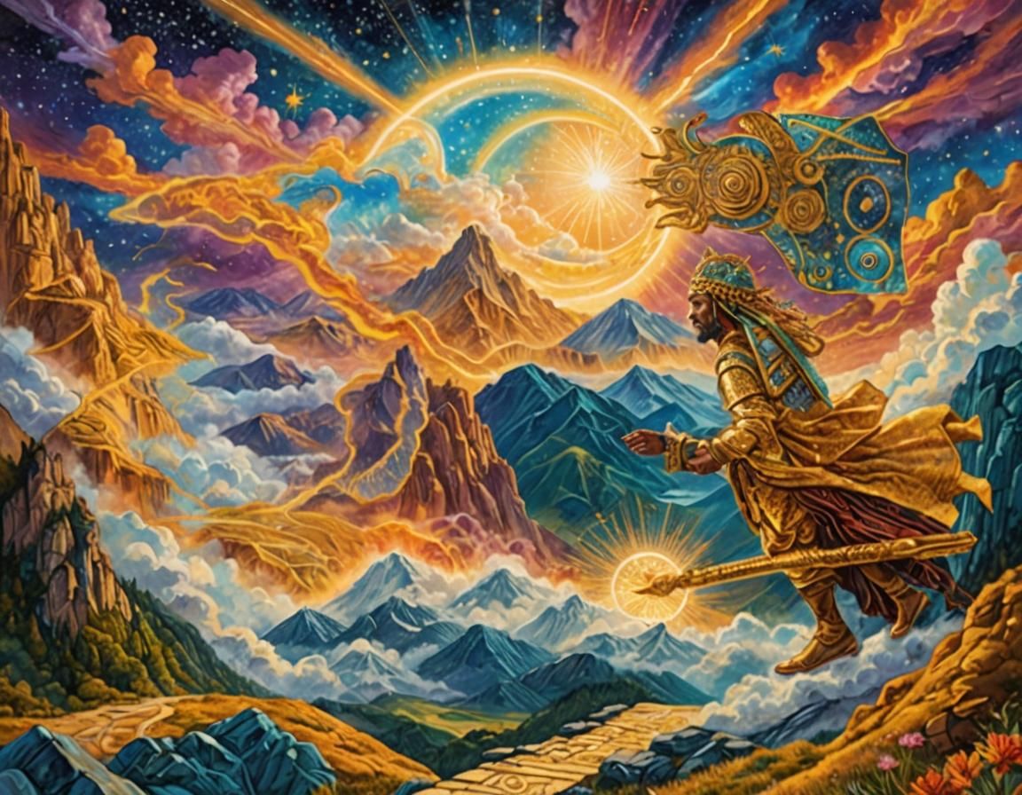 Eastern Chieftain's Cosmic Journey Through the Apennines