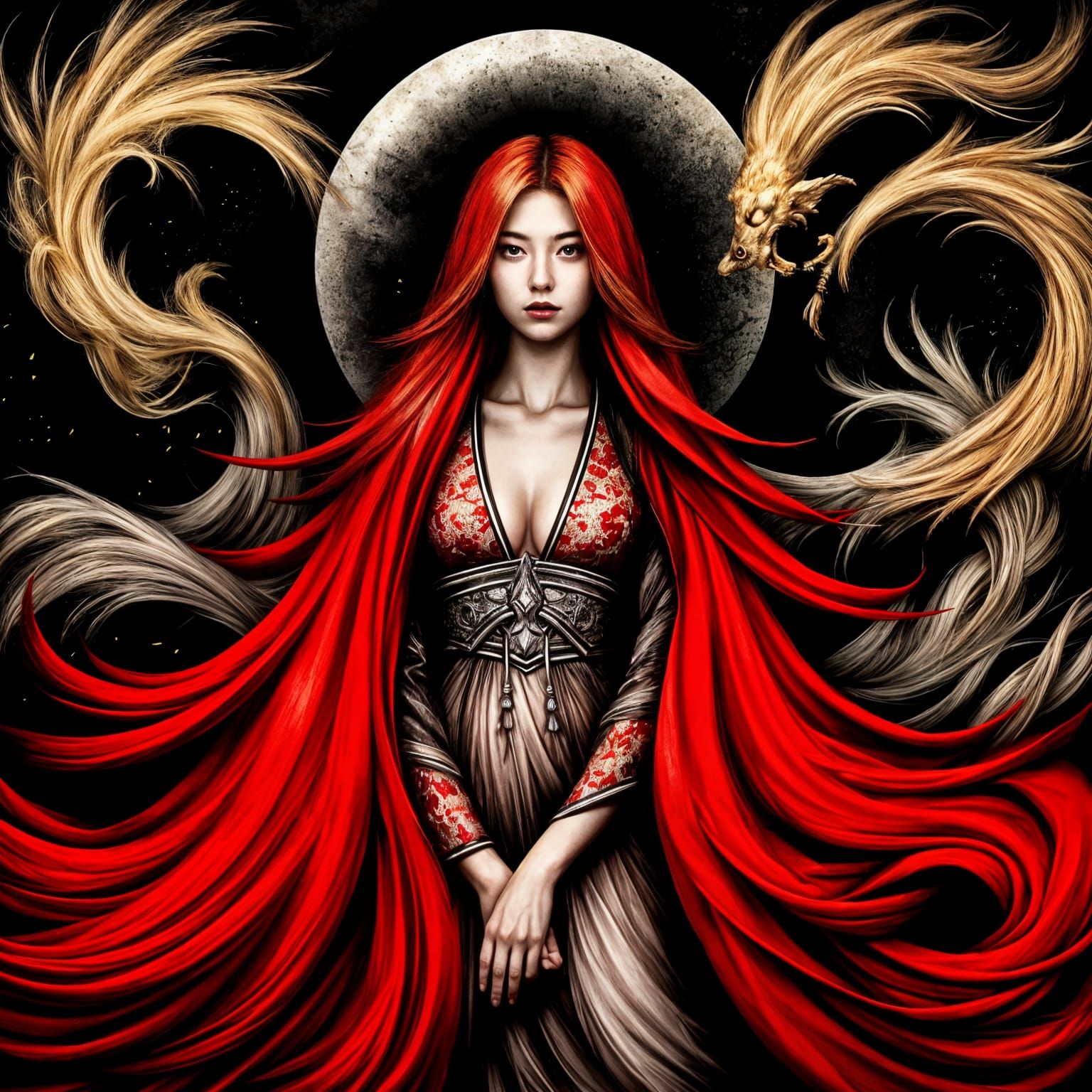 Scarlett Ghost: Asian-Themed Manga Surrealism