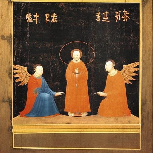 Angel in Flight: Inspired by Classical Art