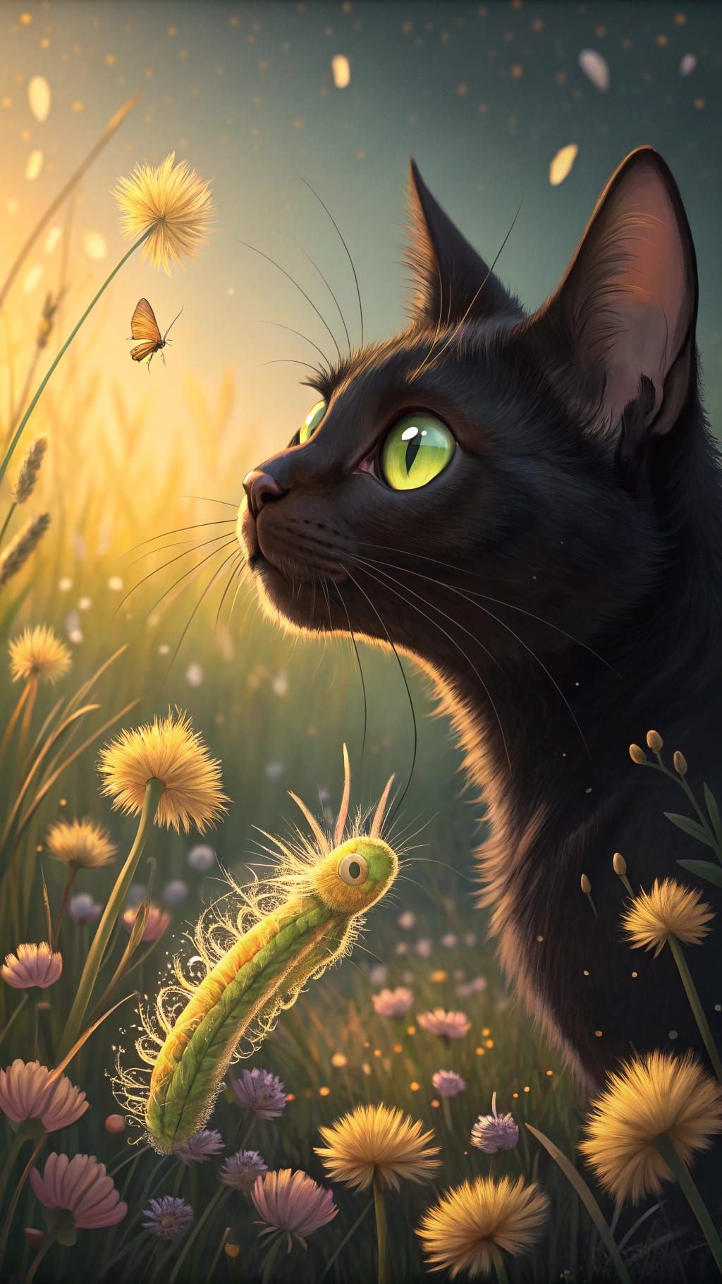 India and the Caterpillar