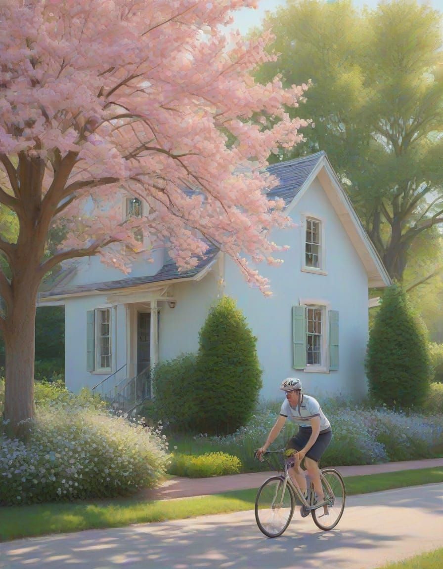 Springtime Serenity in Soft Pastel Hues