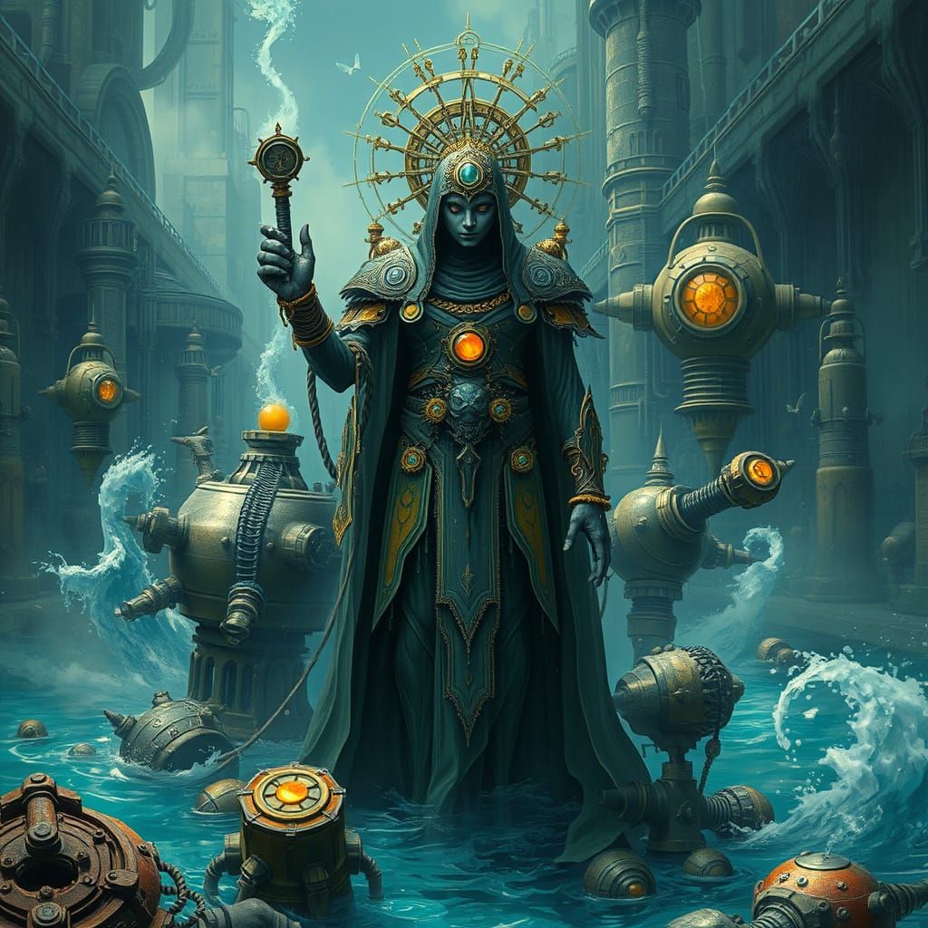 Tidecaller: Arcane Balance in Biomechanical World