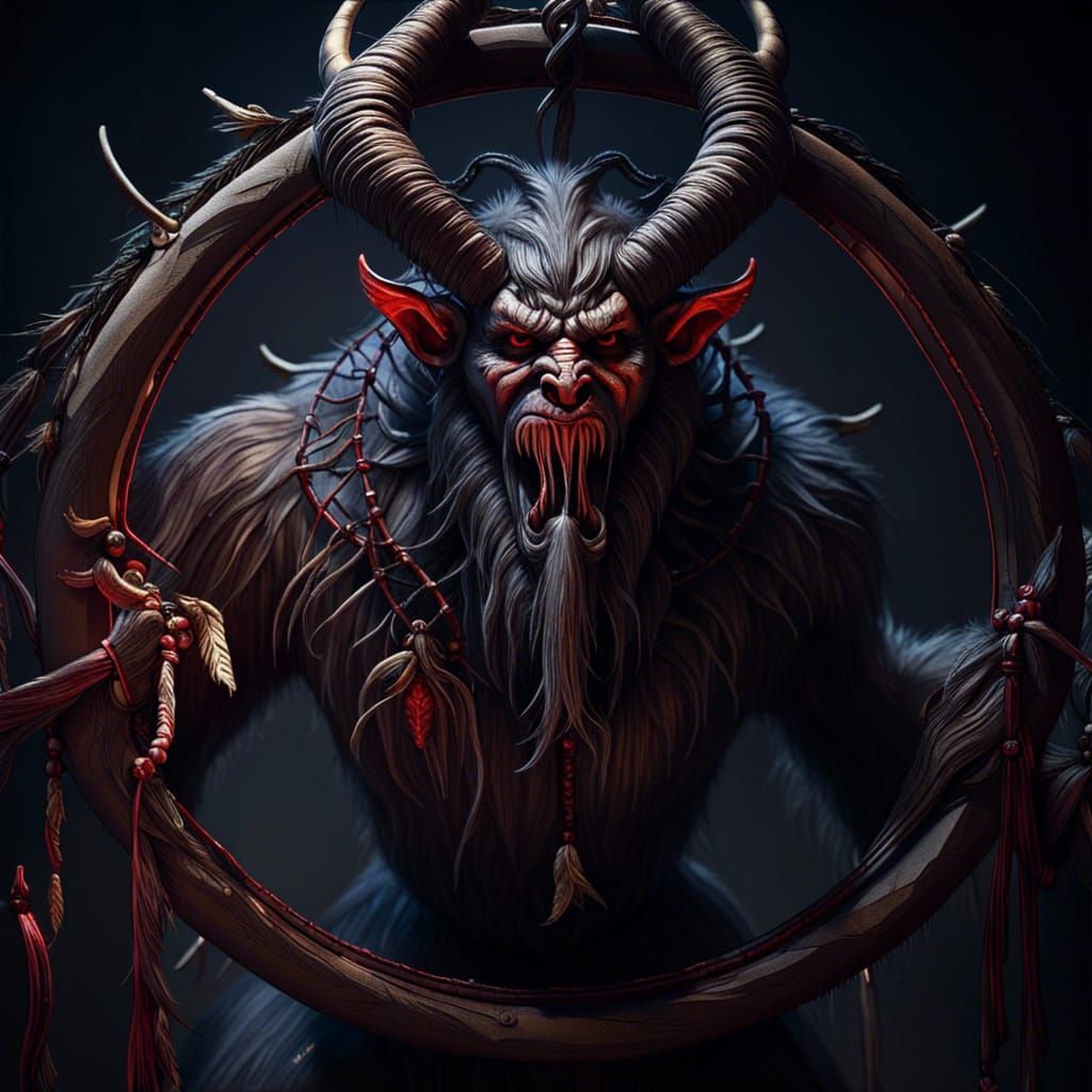 Krampus 'You shall not pass"