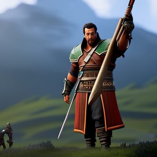 Adam Sandler as Dark Fantasy Character