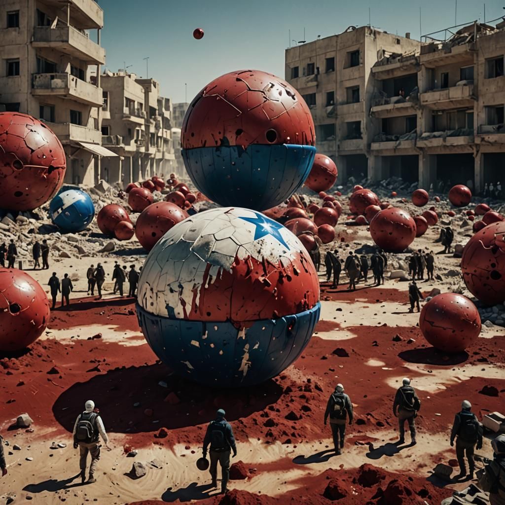 Dramatic Spheres Descending from Space