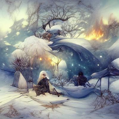 Simple White Background