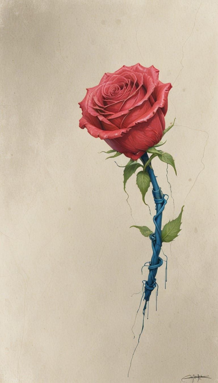 let it alle be wired and twisted sinister by Greg Rutkowski