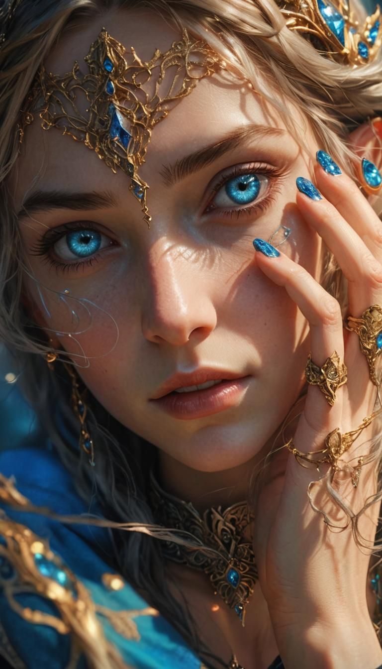 Elven Portrait in Photorealistic Style