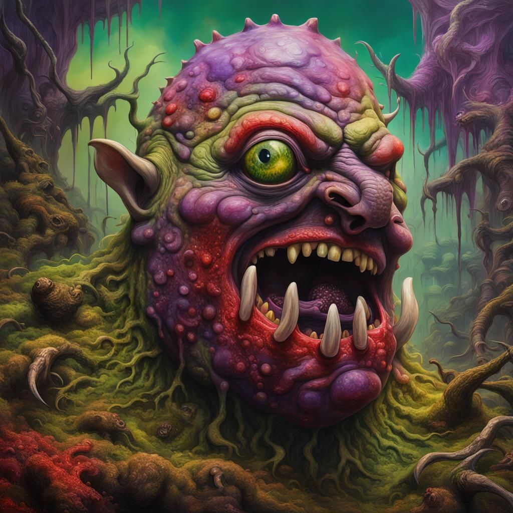 Great Unclean One in Nurgle's Garden