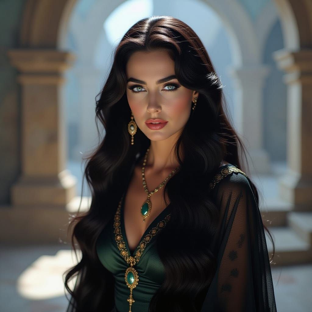 Elizabeth Taylor as Enchanting Sorceress