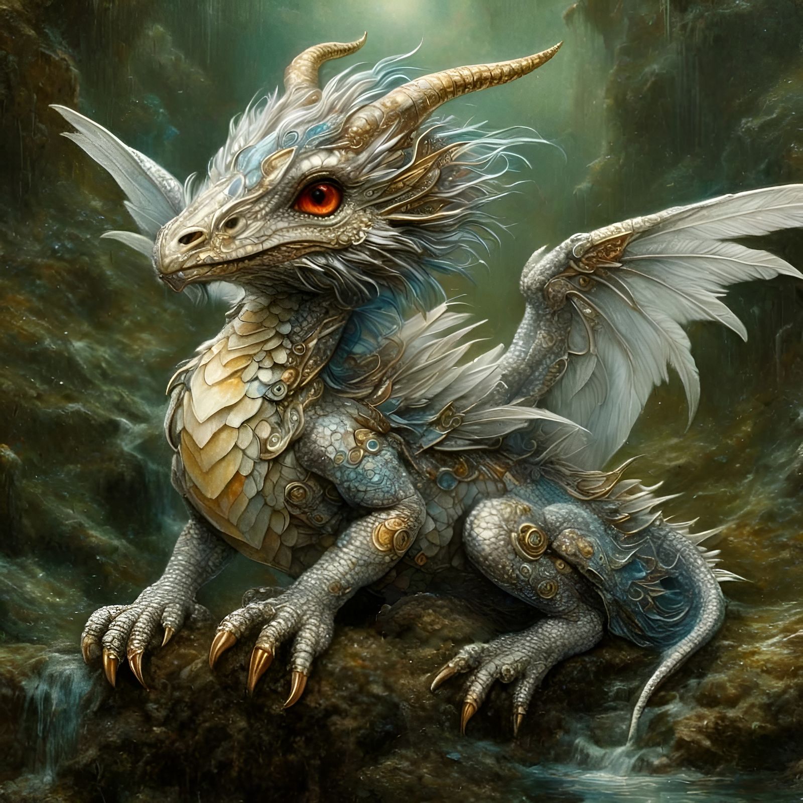 Fledgling Baby Dragon