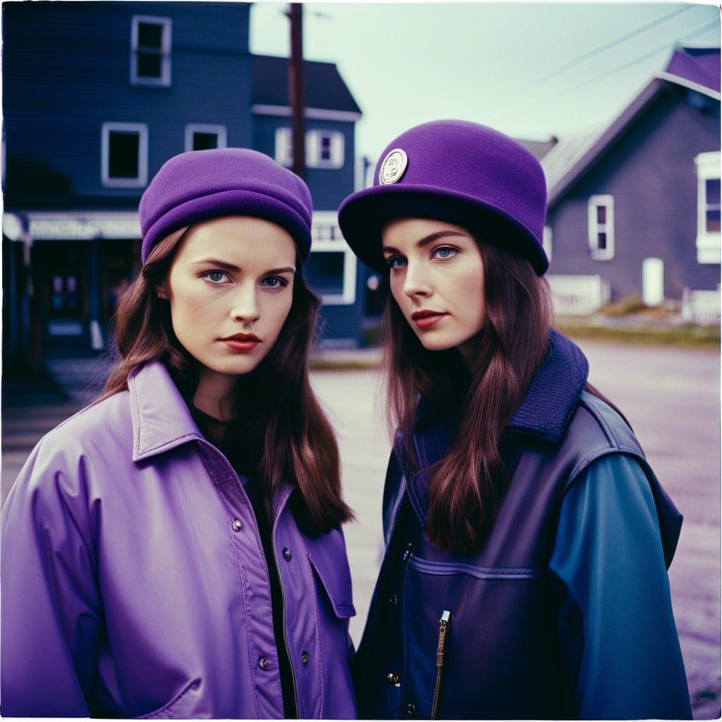 Oysterwave Grungecore Women in Maine with Lomochrome