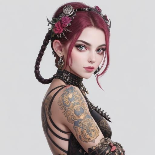 Intricate Valentine Heart: Hyperdetailed Digital Art