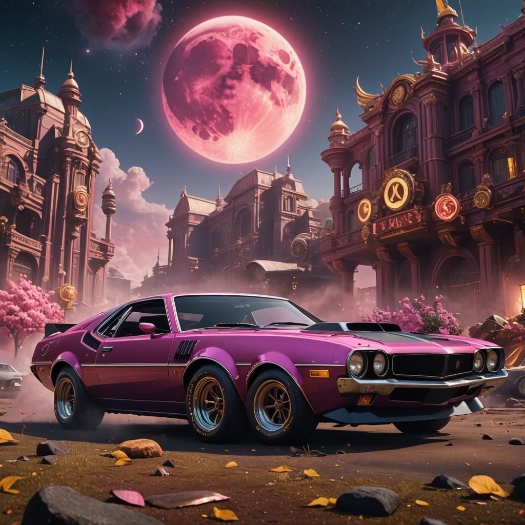 Sailor Moon AMC AMX V8: Detailed Concept Art