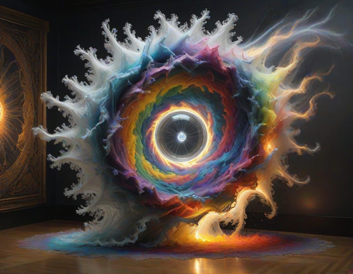 dark angel  automatism by artist "automatism" reflections bu...