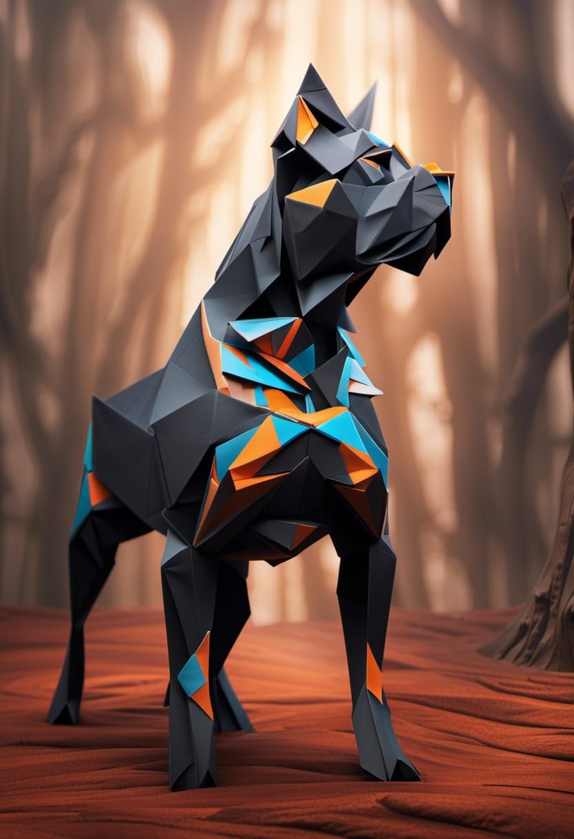 🧡🦋Origami Cane Corso🦋🧡