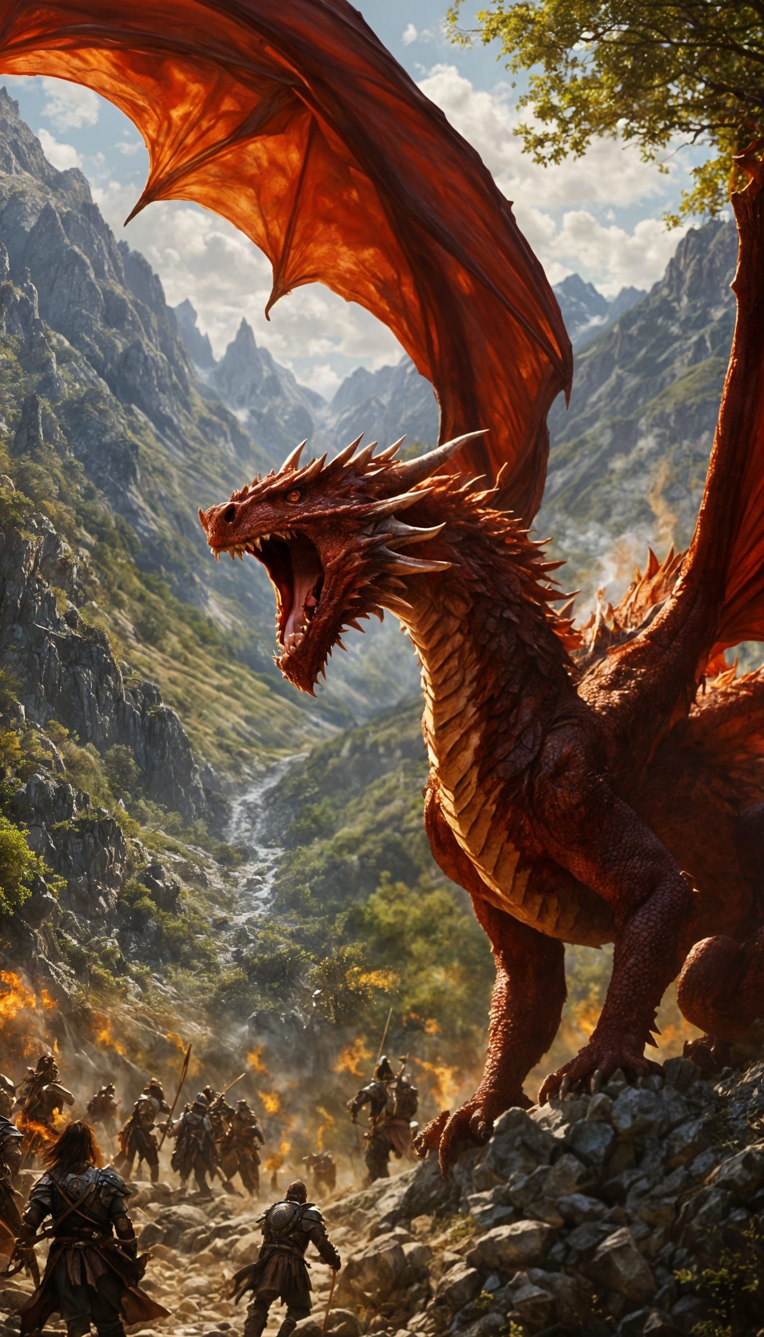 Red Dragon with even more minion!