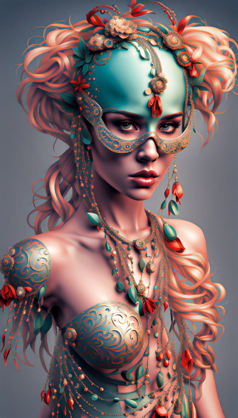 AI Expresses Emotions Through Bold Artistry