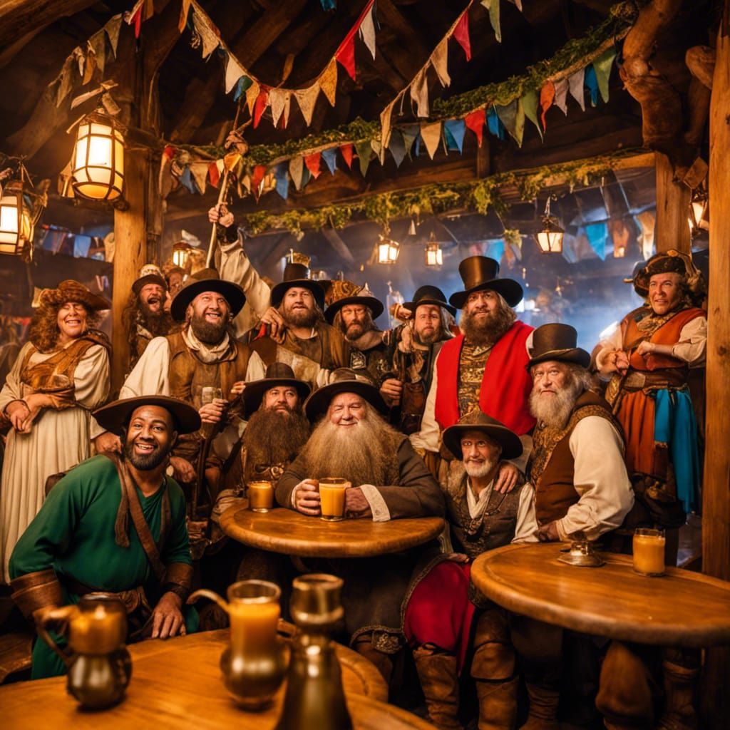 Dwarven Beer Festival in Fantasy Tavern