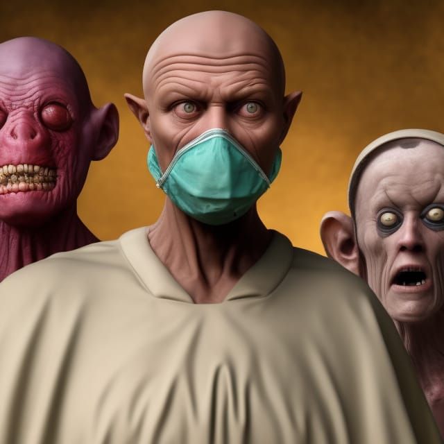 Grotesque Vision: Greed and Decay in Coral Cavern