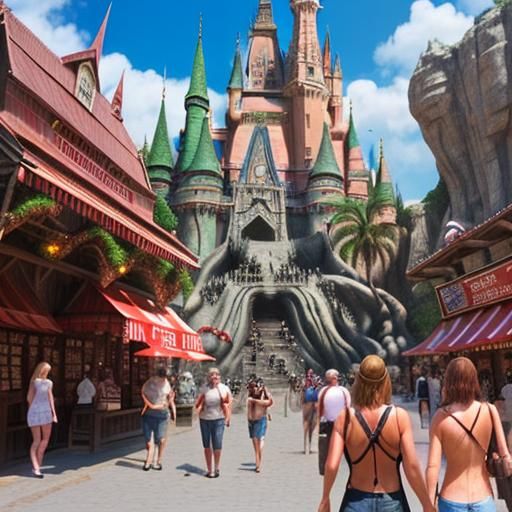 fictional tourist traps with no escape!