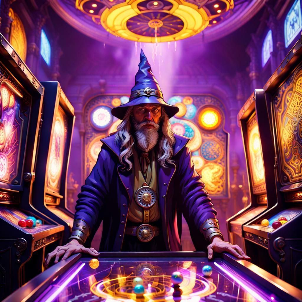 Wizard Plays Pinball: Dark Fantasy Masterpiece
