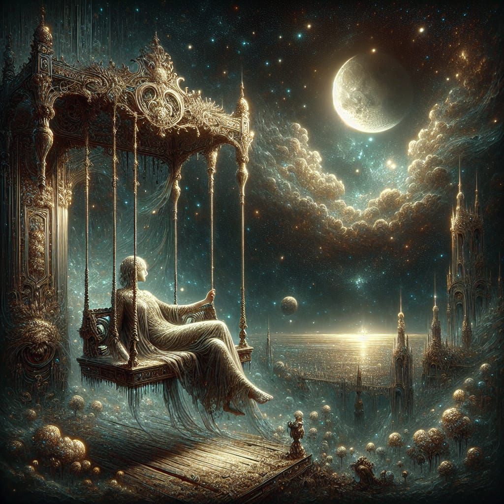 A ghost on the swing