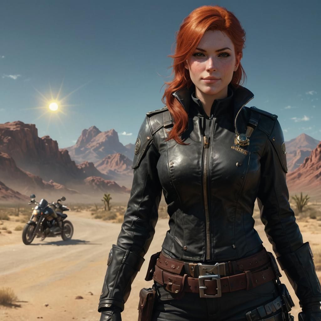 Sunny Smiles from Fallout: New Vegas in Detailed Portrait